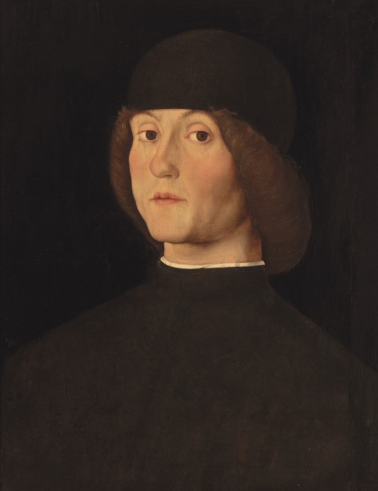 Ercole de' Roberti ili Lorenzo Costa "Portret muškarca", c. 1490 Rotterdam, Museum Boijmans Van Beuningen. Acquisito con la collezione di D.G. van Beuningen, 1958 (Foto Studio Tromp)